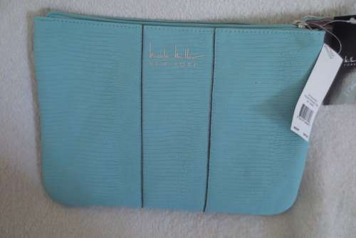 Nicolle Miller New York Wrislet Wallet Handbag color Teal New Best Deal in New York.